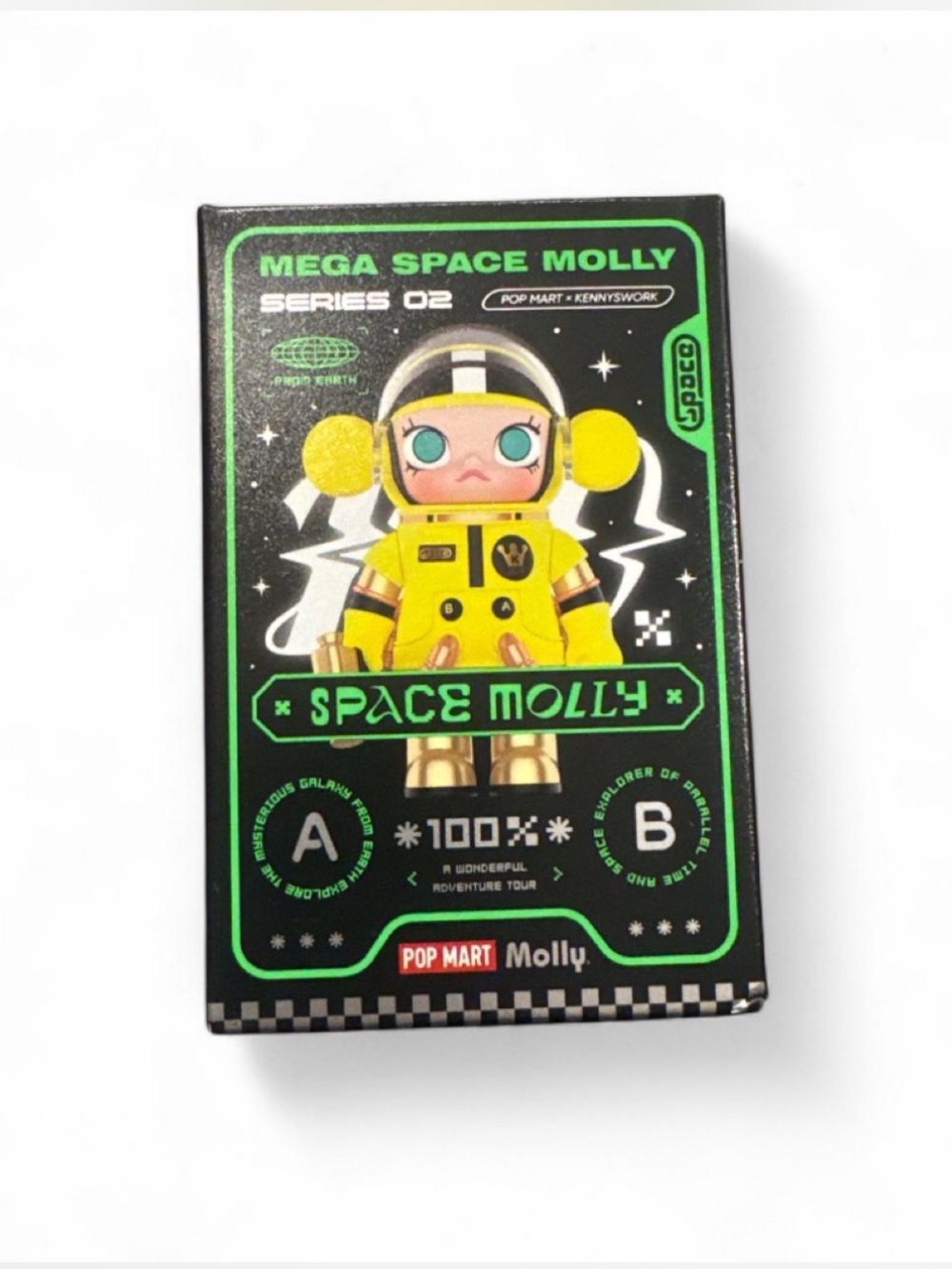 Unopened Pop Mart Space Molly Mega Space Molly Series 02 Collectible Figure